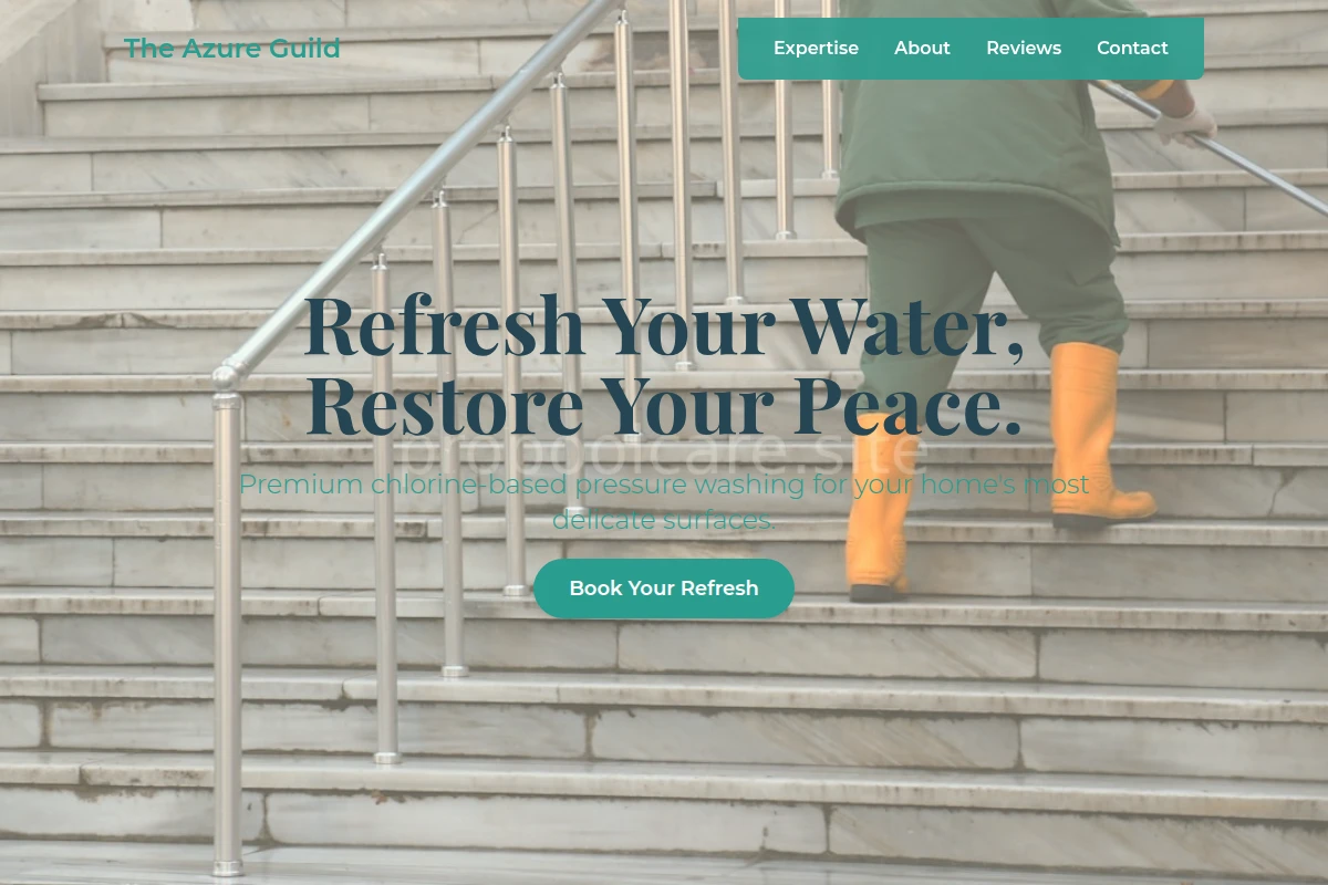 Chlorine Pressure Washing