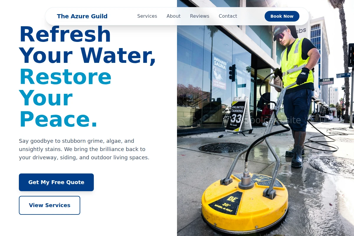 Surface Pressure Washing