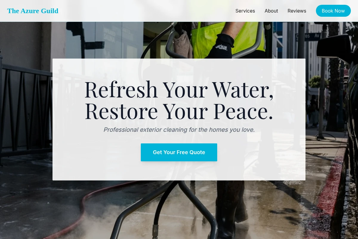 Dive Pressure Washing