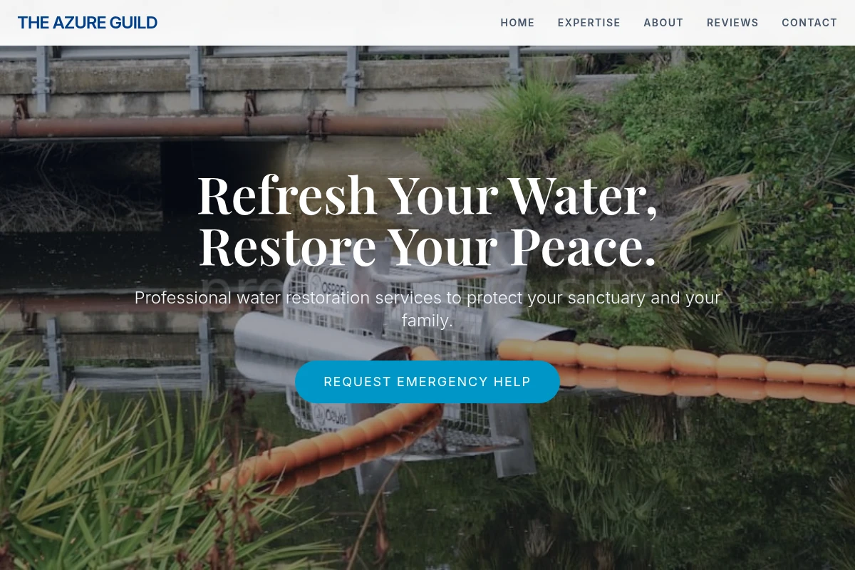 Chlorine Water Restoration