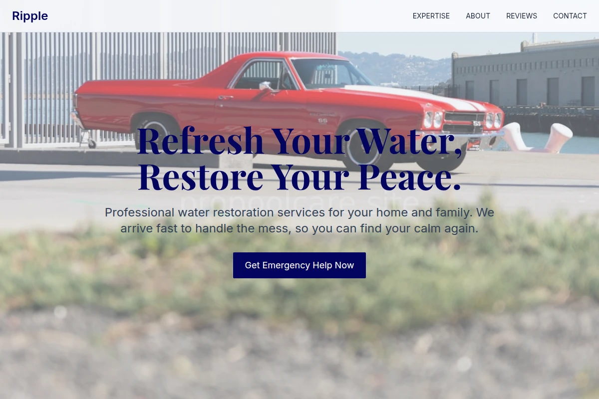 Ripple Water Restoration