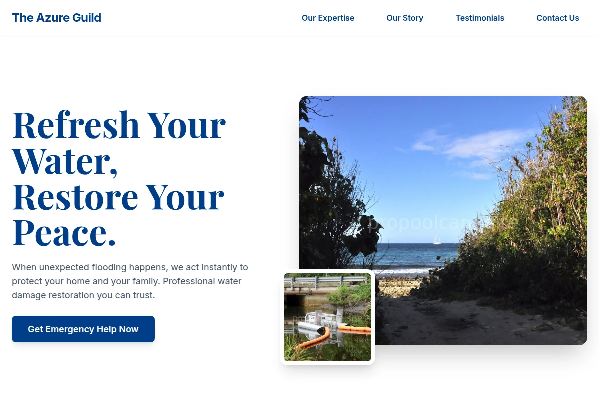 Dive Water Restoration